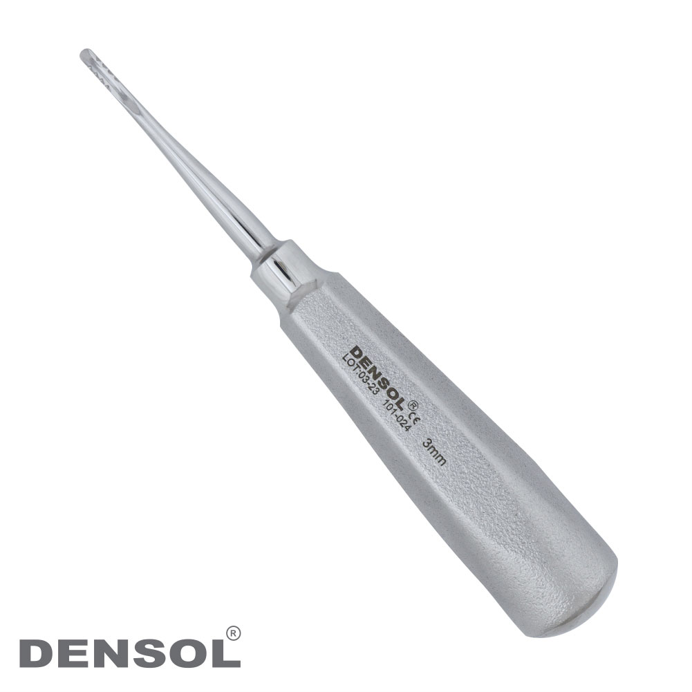 Lindo-Levien straight 3mm serrated Elevator